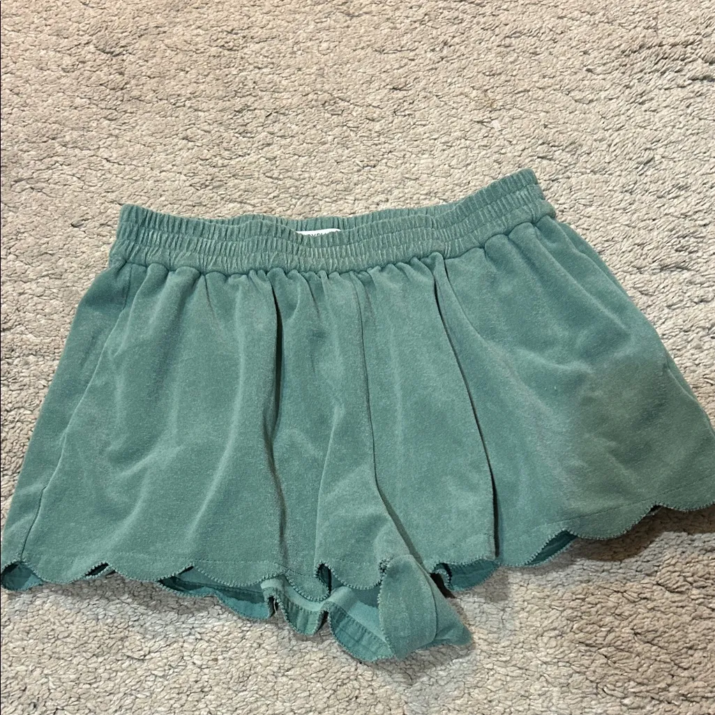 MARYSIA Bellini shorts size L EUC Green Size L - Image 2
