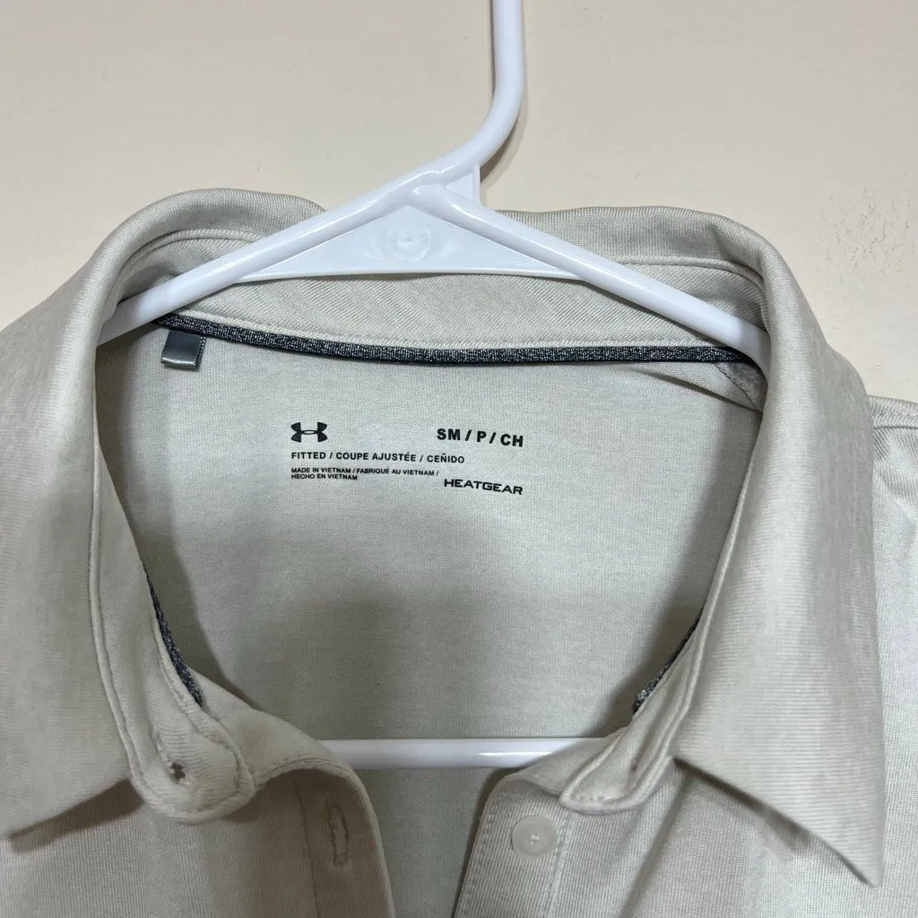 Under Armour Cincinnati Bear Cats Collared Polo Sleeveless Fitted Small Wmen - Image 2