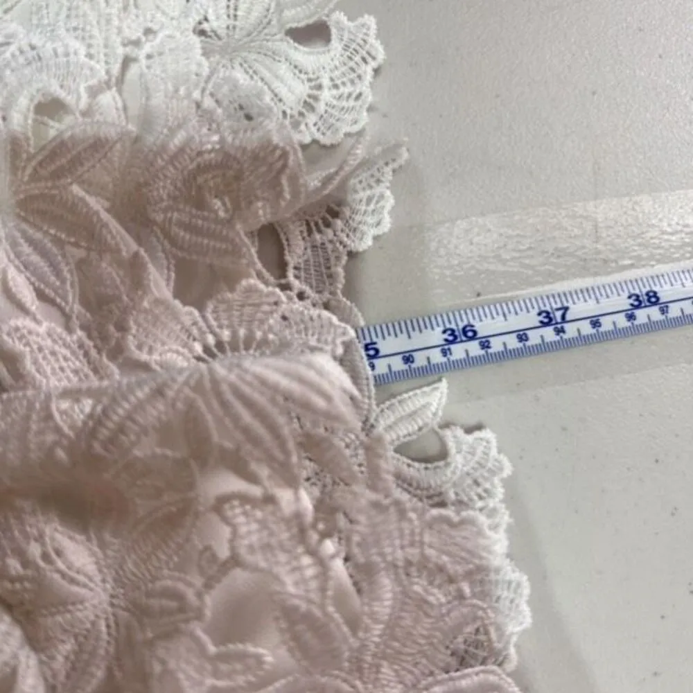 Bardot Reese White Floral Crochet Lace Dress Size 10 Party Dress‎ Up Black White - Image 15