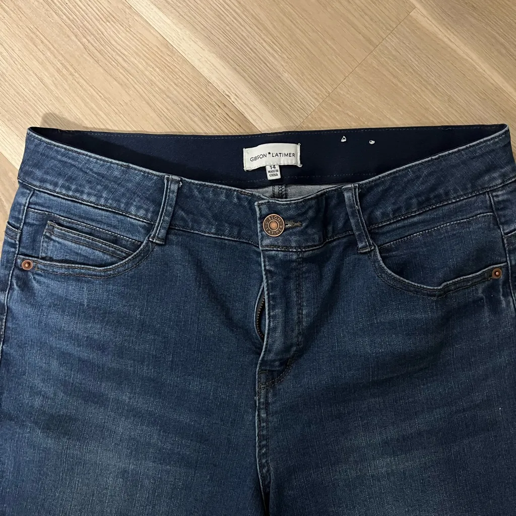 Gibson Latimer Blue Jeans Size 14 - Image 3