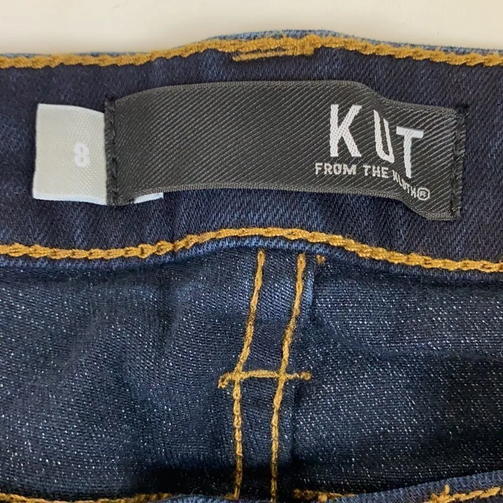 KUT from the Kloth Connie High-Rise Ankle Skinny jeans Dark Wash Size 8 D30 - Image 6