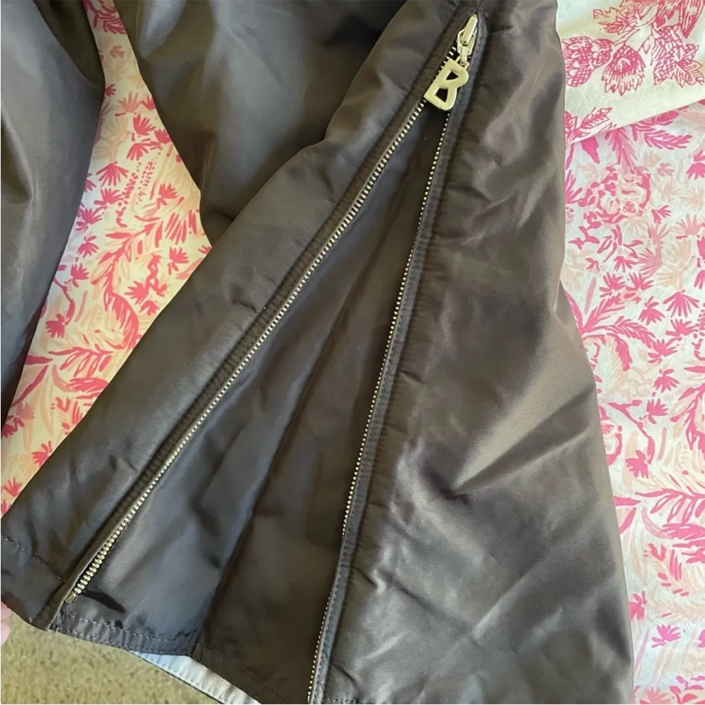Bogner Zipper Flare Snow Ski Pants in Chocolate Brown Size 10 - Image 7