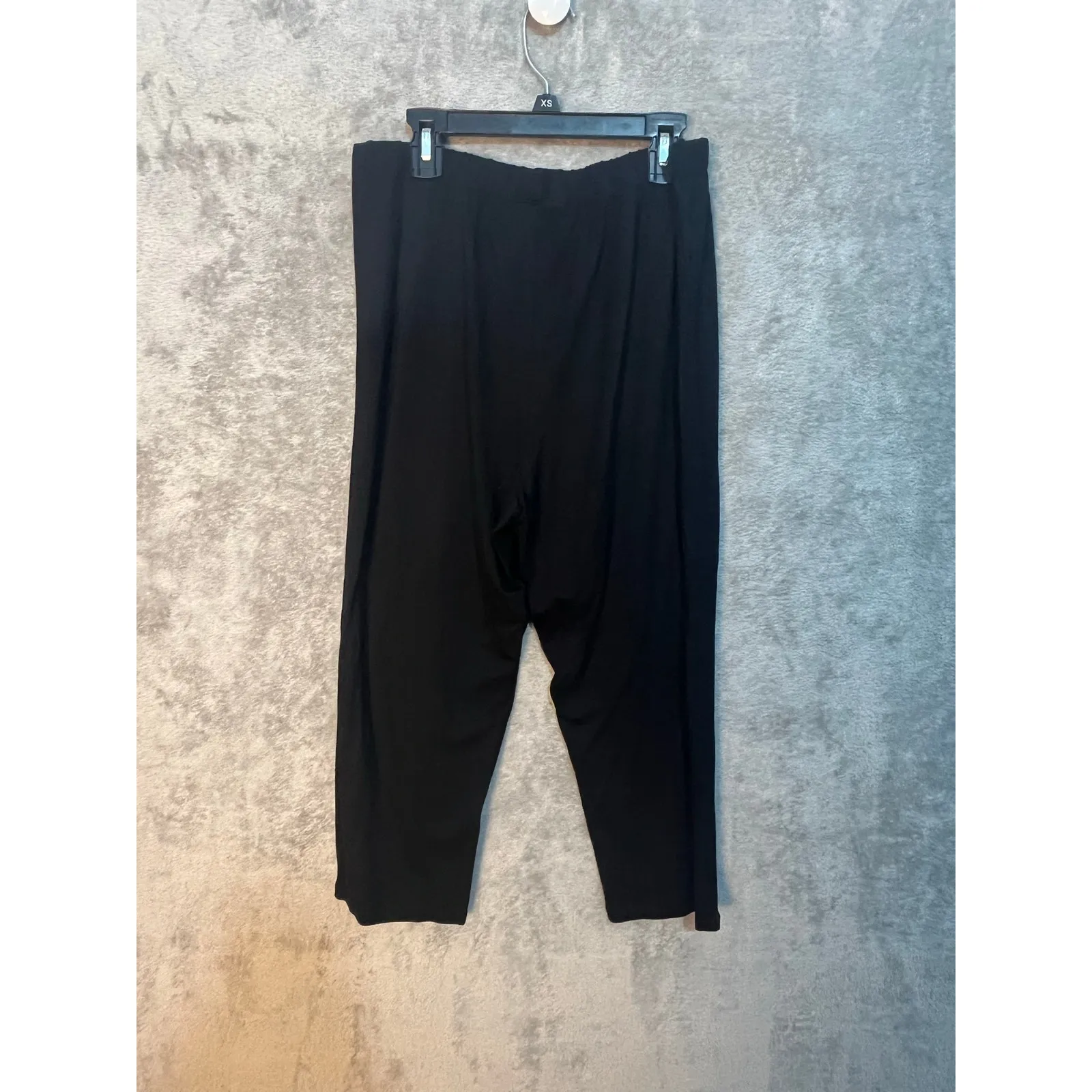 VTG Marc Bouwer Two Piece Capri Pant Set Medium Black Y2k Beaded Ruched NWOT - Image 8