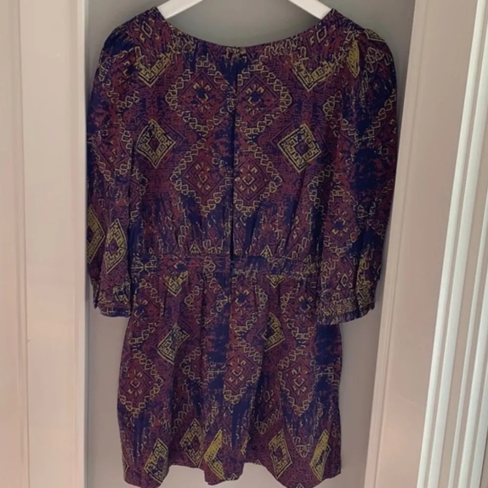 Urban Outfitters Cutout Back Babydoll Mini Dress - Image 4