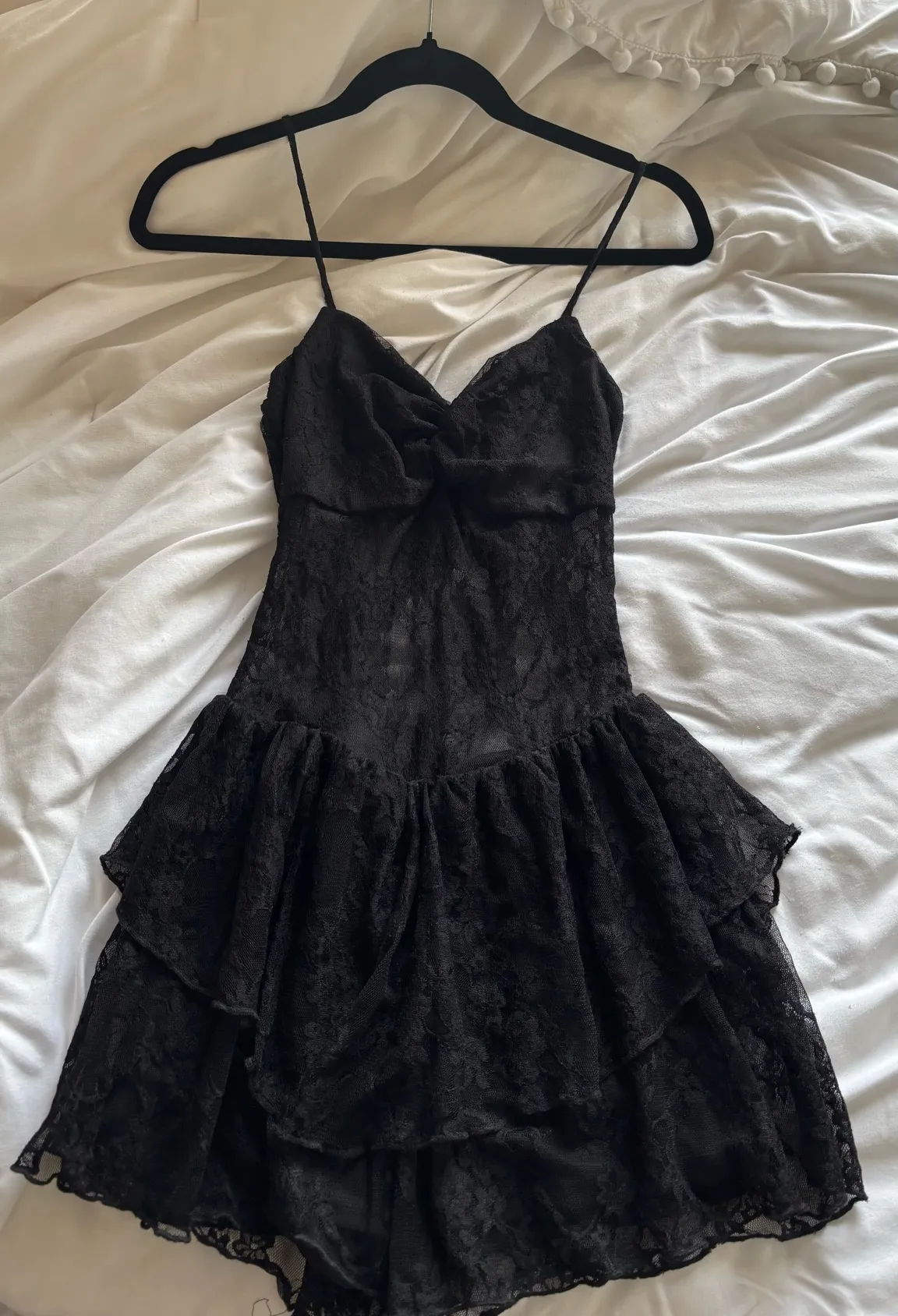 Black Lace Romper  - Image 4