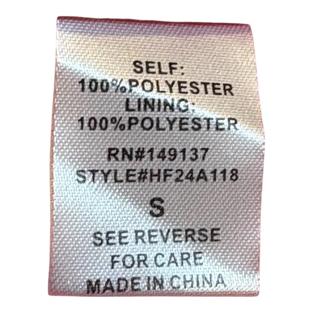 HYFVE Coral Ruffle Sleeveless Dress Smocked Waist Tiered Summer‎ Size Small NWOT - Image 9