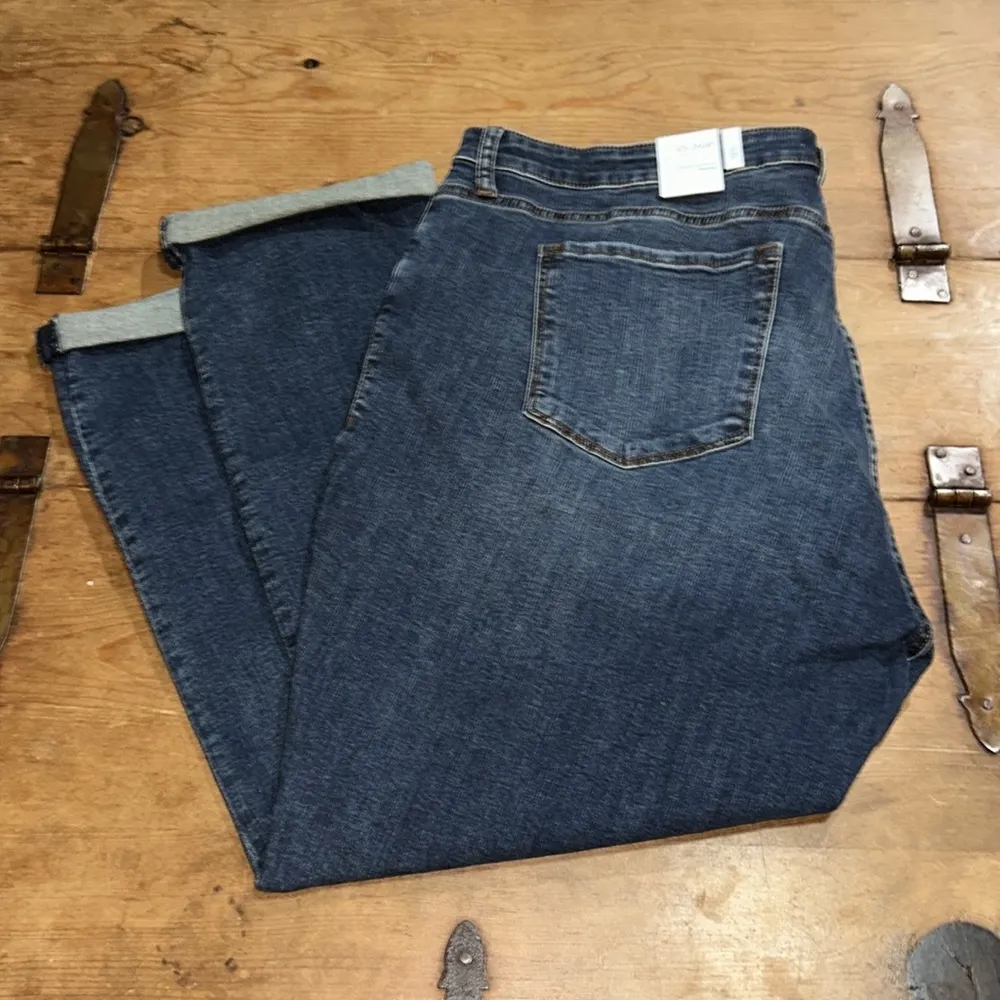 Woman’s Plus STS Blue Darren Girlfriend Cuffed Jeans in Blue Size 24 - Image 8