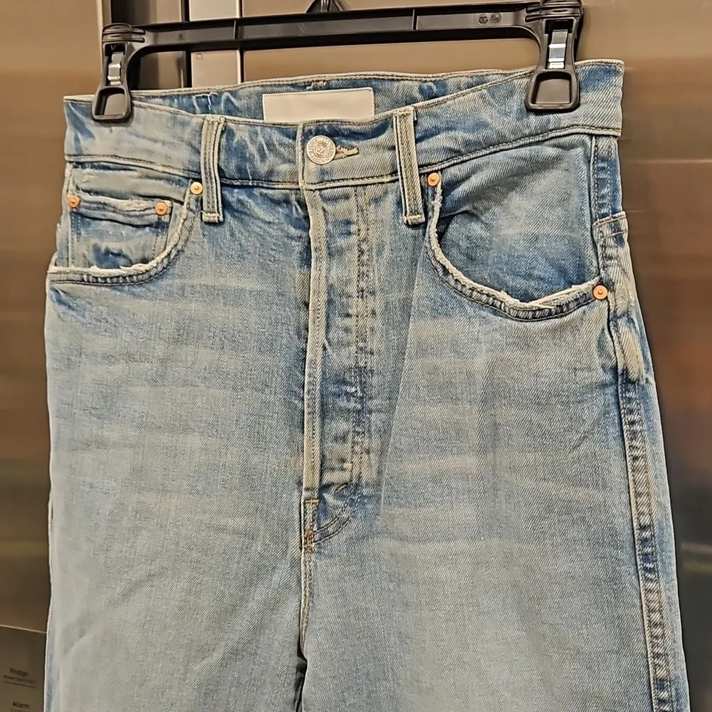 💕MOTHER SUPERIOR💕 The Tippy Top Frisky Ankle Jeans ~ I Confess 27 NWOT Blue - Image 6