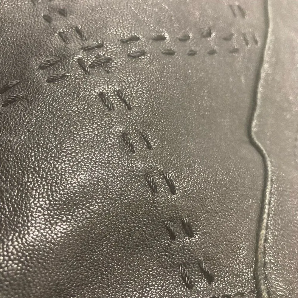 CHOCOLAT BLU Women’s Vegan Leather Handbag Black 10X4X12 Shoulder Bag Tote‎ - Image 8