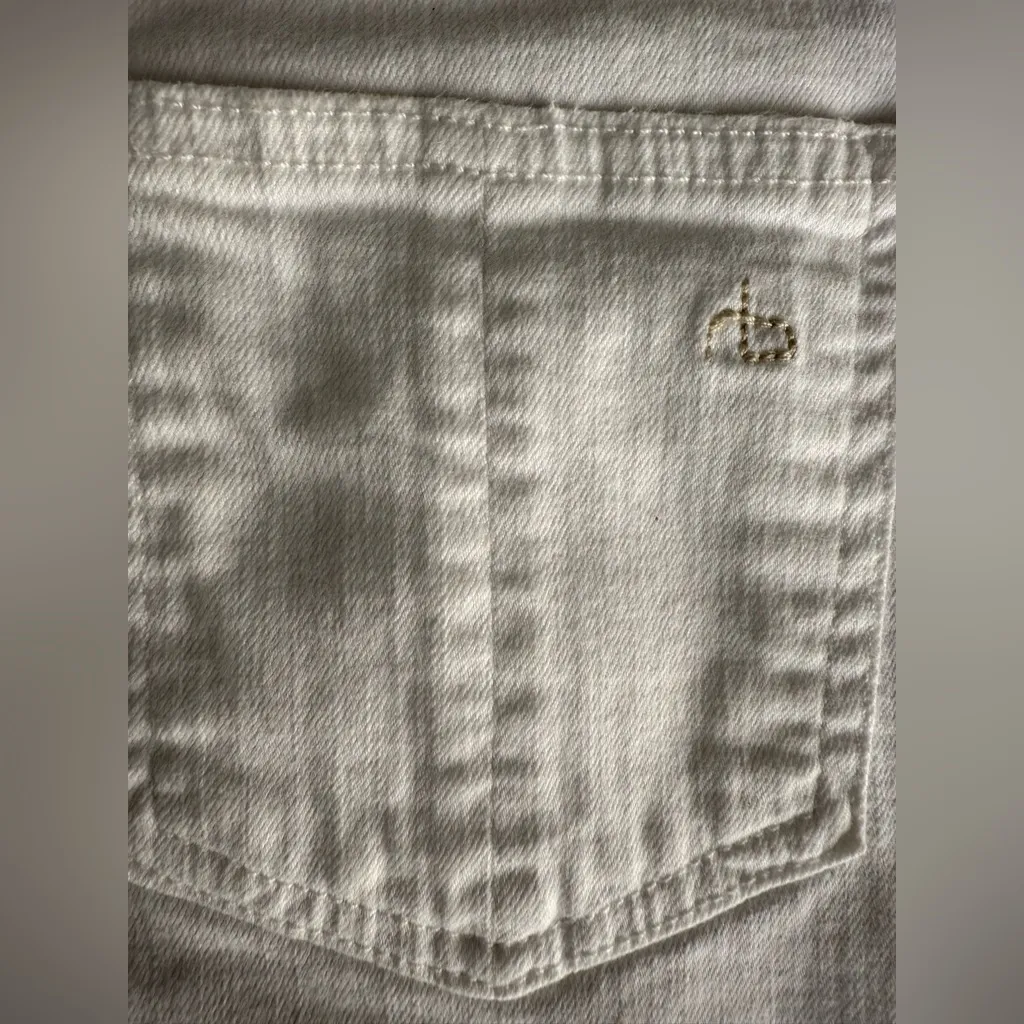 Rag and Bone The Mila White Shorts Size‎ 26 - Image 5