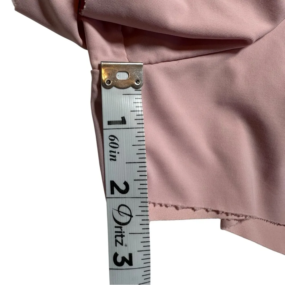 pink Athletic Athleisure Workout Exercise Activewear Shorts medium - Image 9