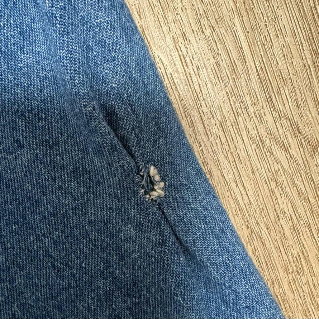 Vintage Lee Denim Maxi Skirt - Image 2