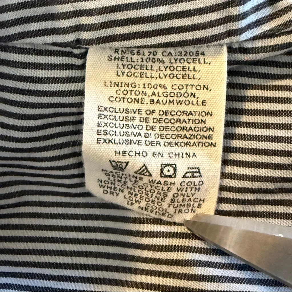 Anthropologie Marrakech Utility Jacket – Women’s Size Small Light Blue - Image 8