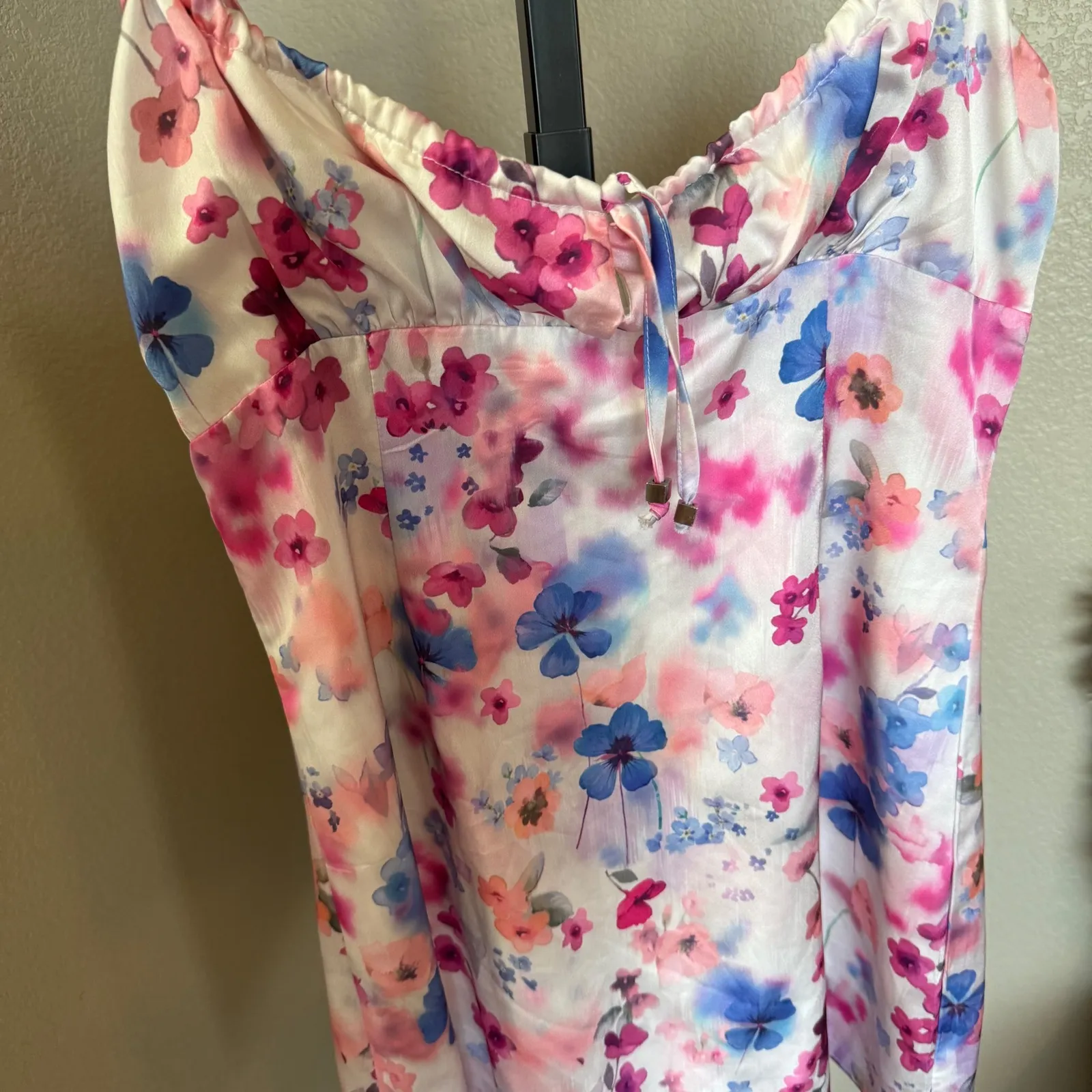 Showpo Floral Mini Dress‎ Womens Size 8 (M) Pink - Image 4