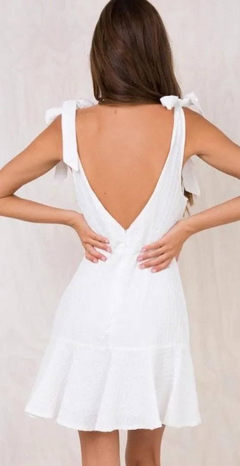 Princess Polly White Princess Poly Mini Dress - Image 3