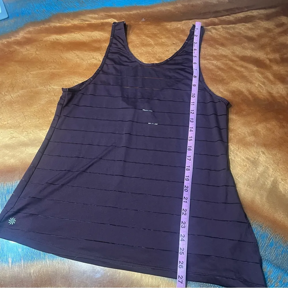 Athleta sheer striped tank medium - Image 8