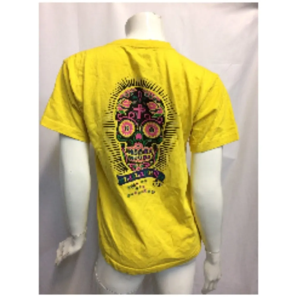 Unisex Yellow Mexican Apparel Day of the Death Med - Image 4