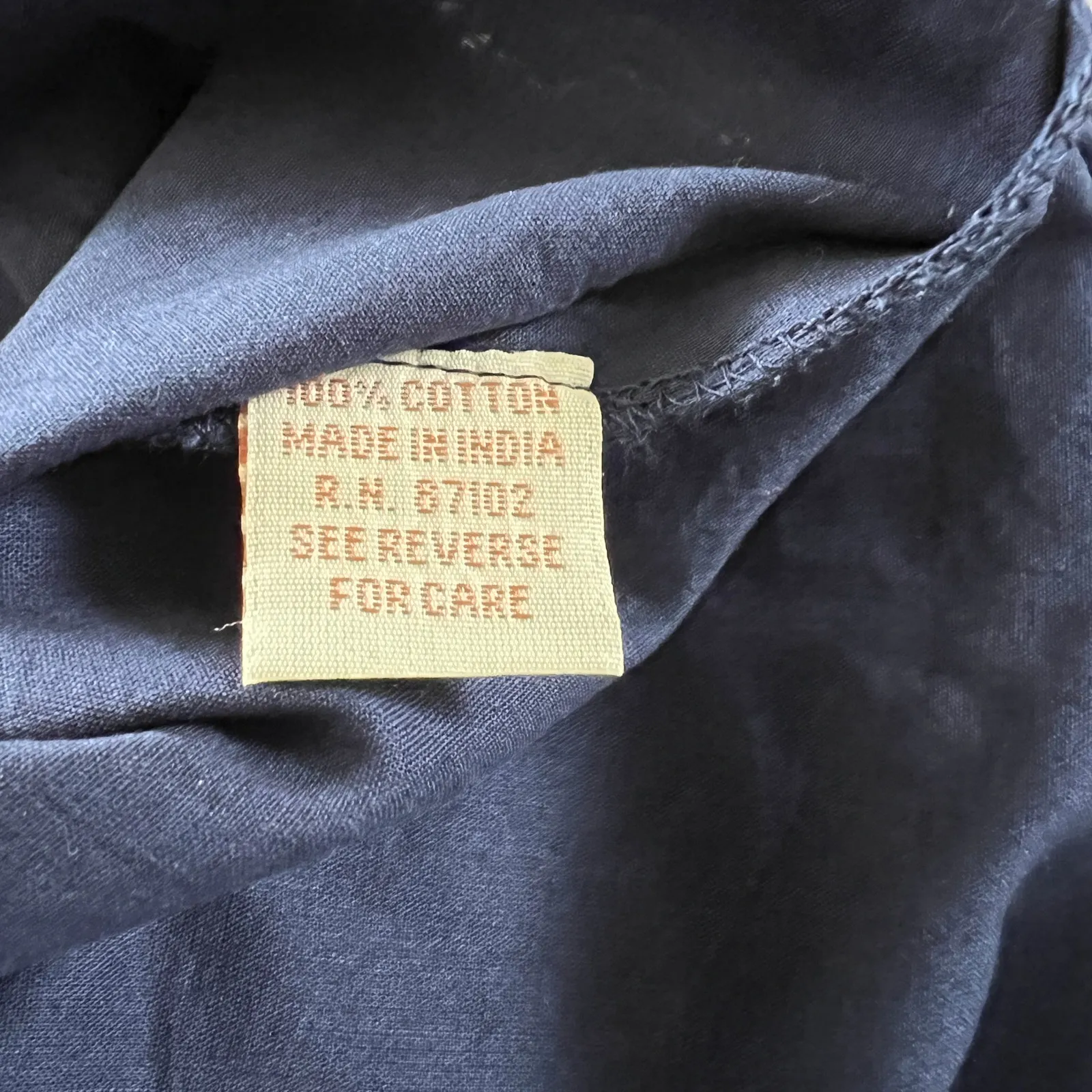 NEW Magazine Blue Embroidered VNeck Blouse Tassels Sz XL Colorful Boho Southwest - Image 8