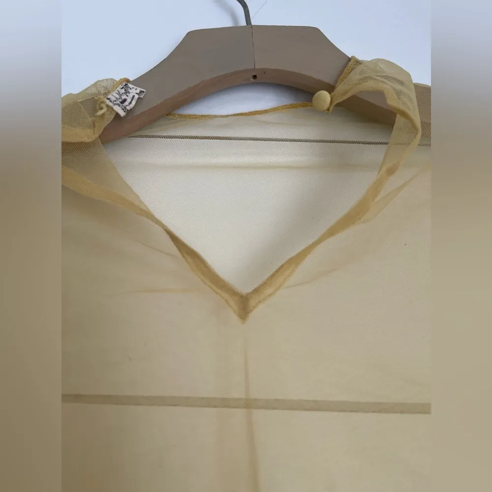 NWOT Free People Bali Posie Mesh Bead Embellished
Cami Top - Image 12