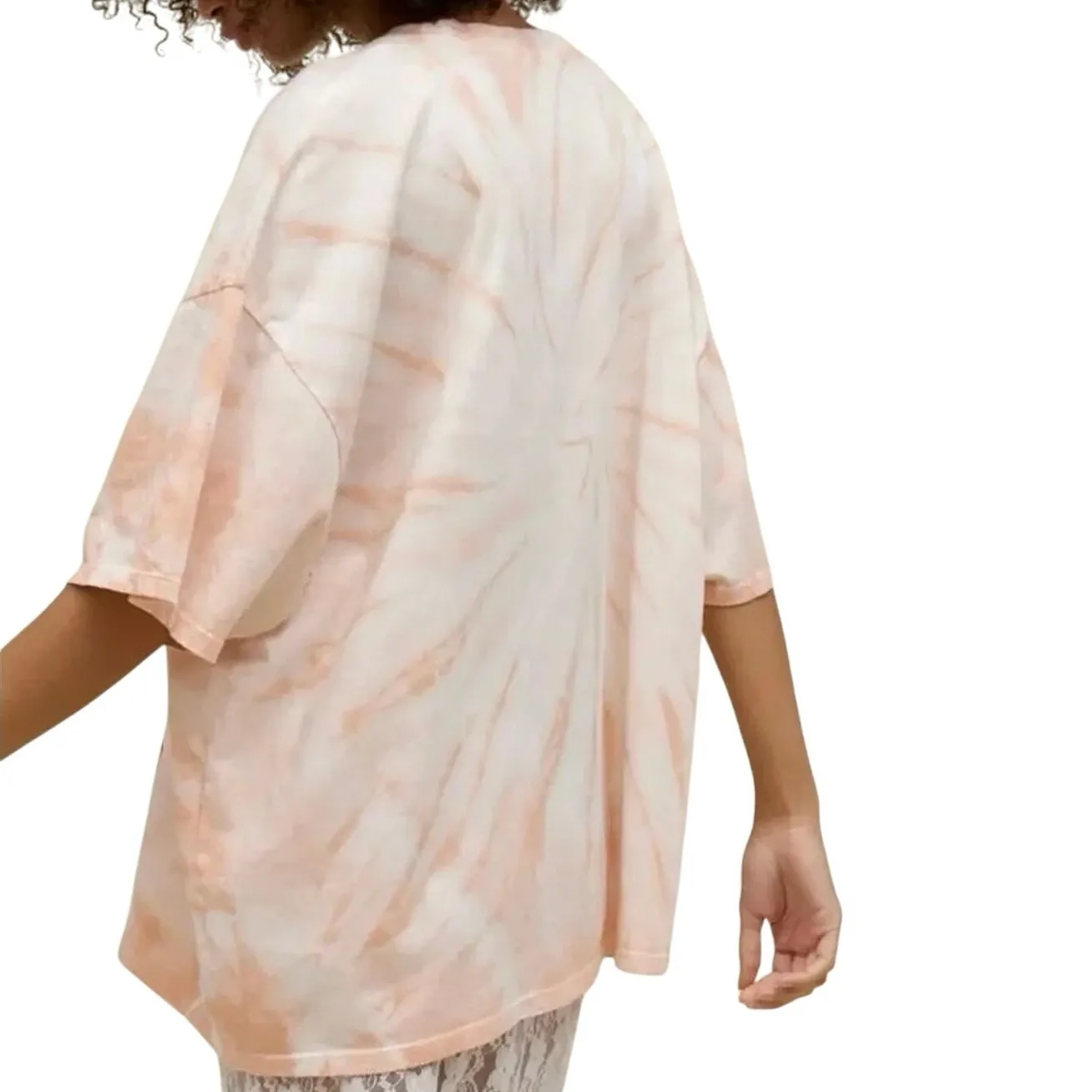 DAYDREAMER Janis Joplin in Concert One Size Tee w/ Sun Burst Tie Dye New w/o Tag - Image 4