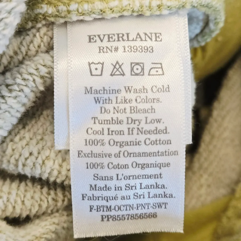 Everlane Olive Track Joggers Size Medium - Image 9