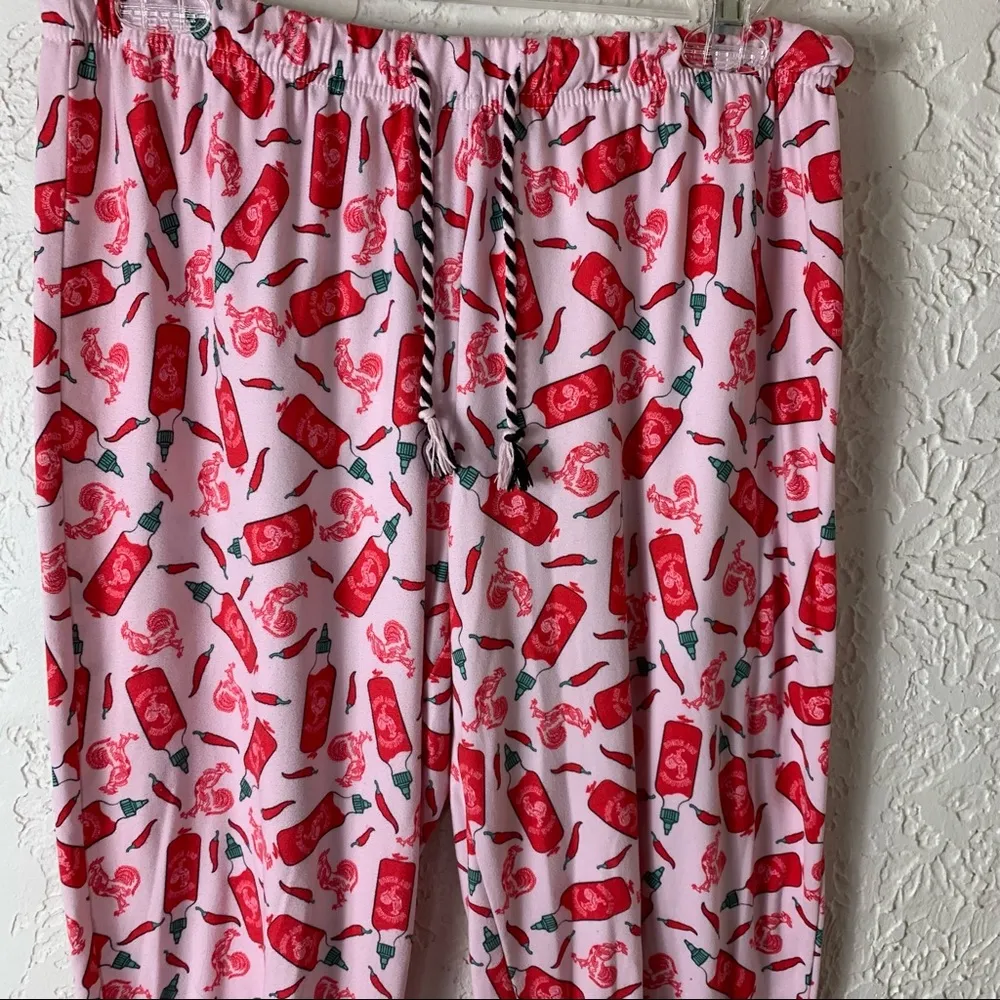 Siracha Pajama Joggers Red Size M - Image 8