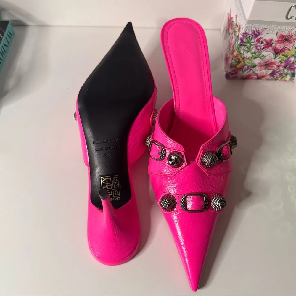 Balenciaga  Cagole Mule Sz 39 BNIB - Image 11