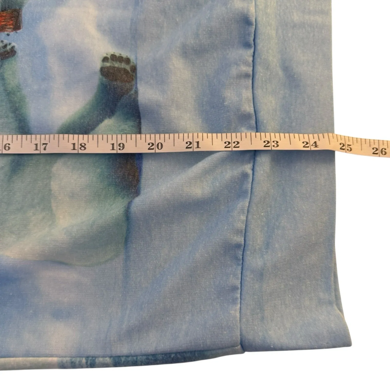 Coca Cola AOP All Over Print Long Sleeve Tee Juniors Large Polar Bear Classic - Image 11