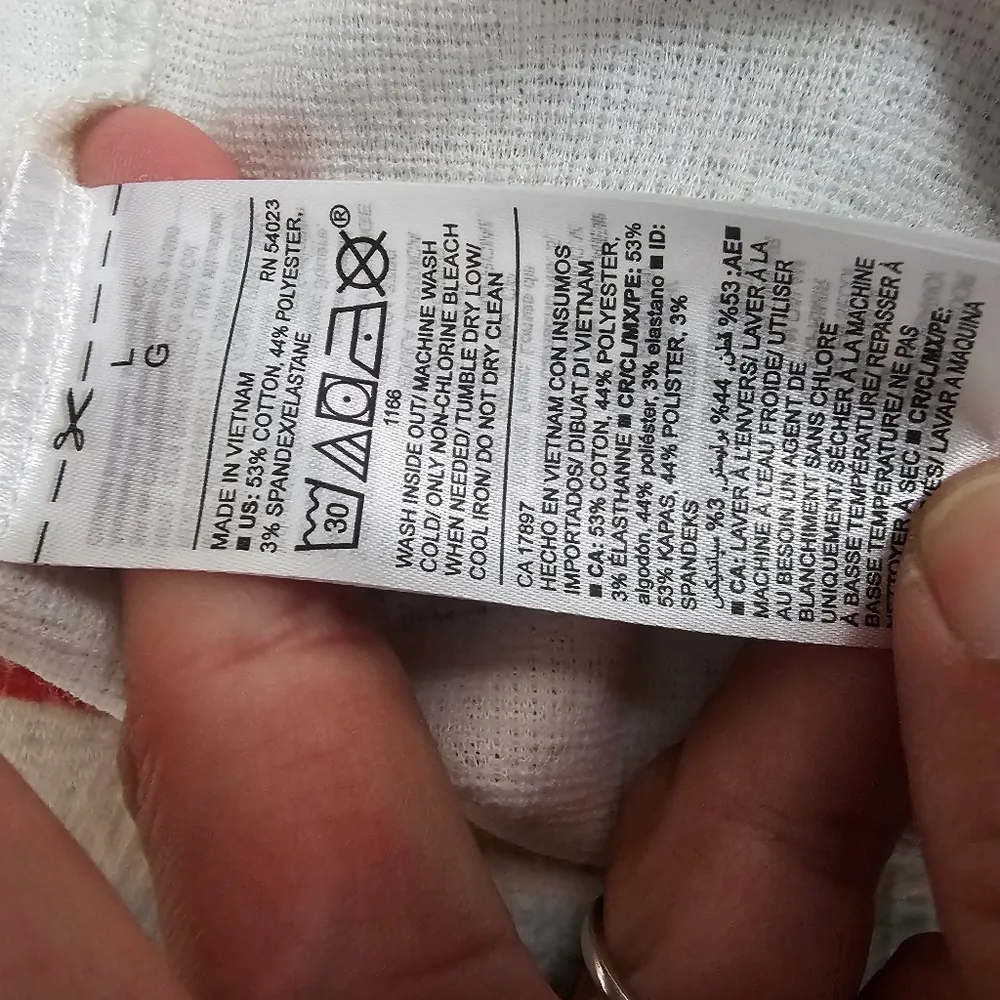 Old Navy Multicolored Stripe Sleeveless Toe Front Tank Top Size Large - Image 6