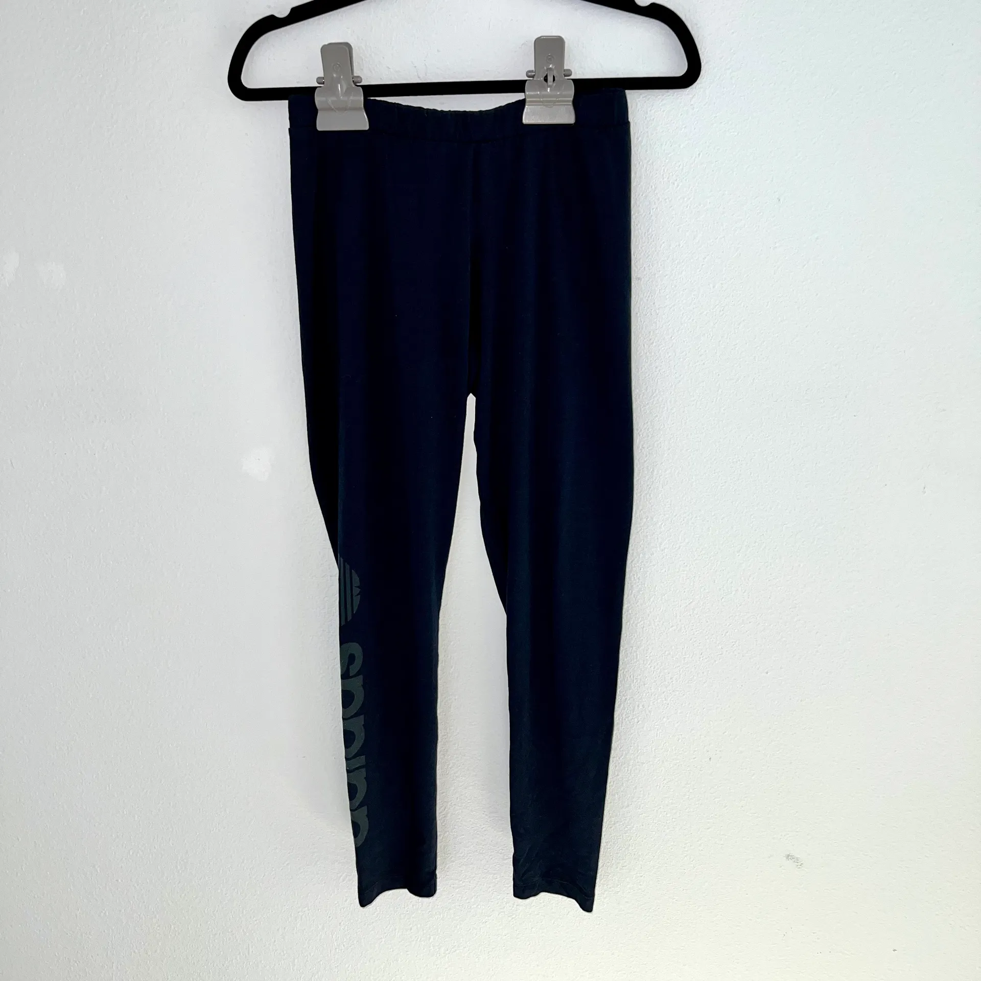 Navy Logo Leggings - Image 3