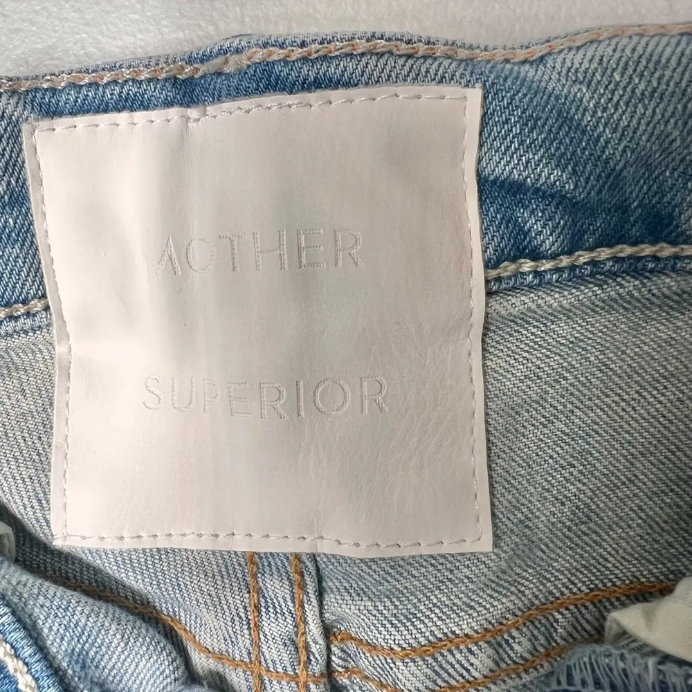 NWOT Mother Superior The Super Stunner Ankle Say Amen Again Jeans Size 26 Blue - Image 8