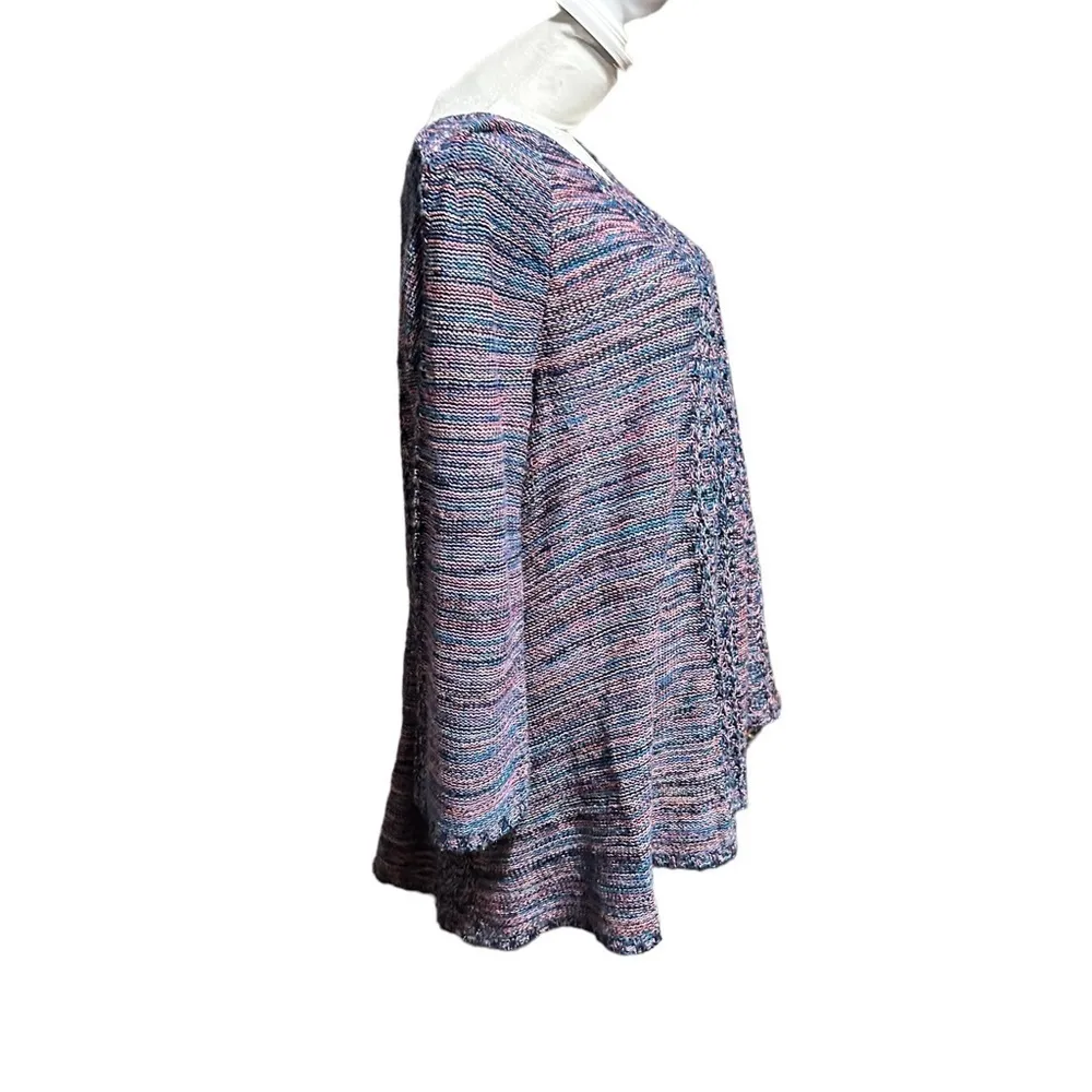 Avenue women's size 18/20 multicolored knit sweater - Image 2