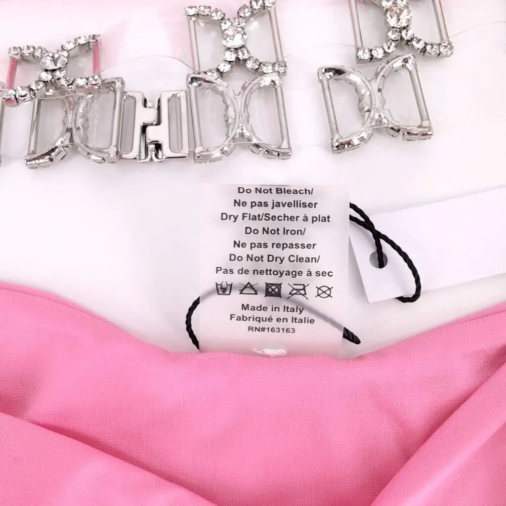 Monica Hansen Beachwear Shine Like A Diamond Pink Panther Bikini Set - Image 10