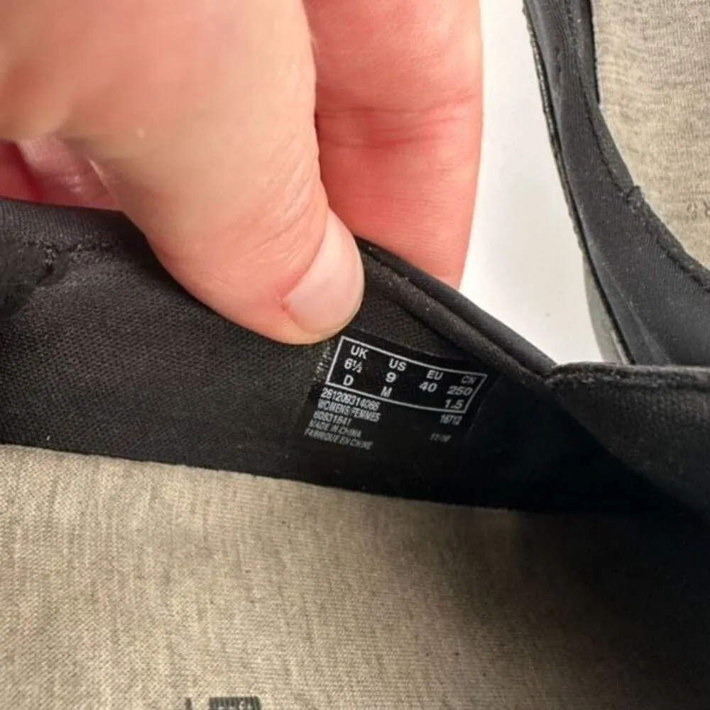 Clarks Sillian Holly black flats slip on‎ shoes Cloudsteppers size 7.5 - Image 12