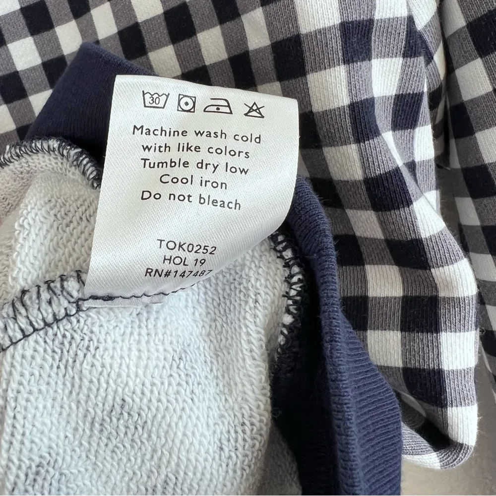 Draper James Women’s Natalie Sweatshirt in Gingham - Image 8