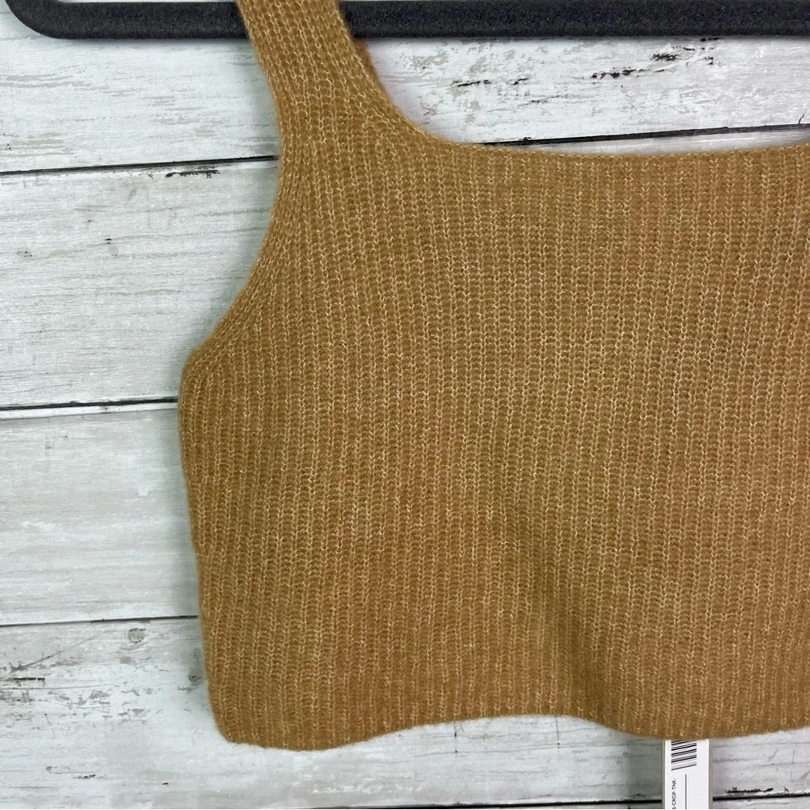 Everlane The Cozy Stretch Tank Top Gray Size Small - Image 5