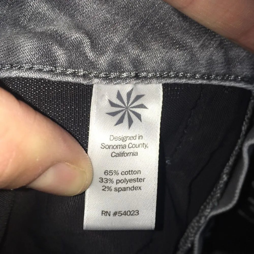 Athleta Sculptek gray athletic size 8 jeans - Image 5