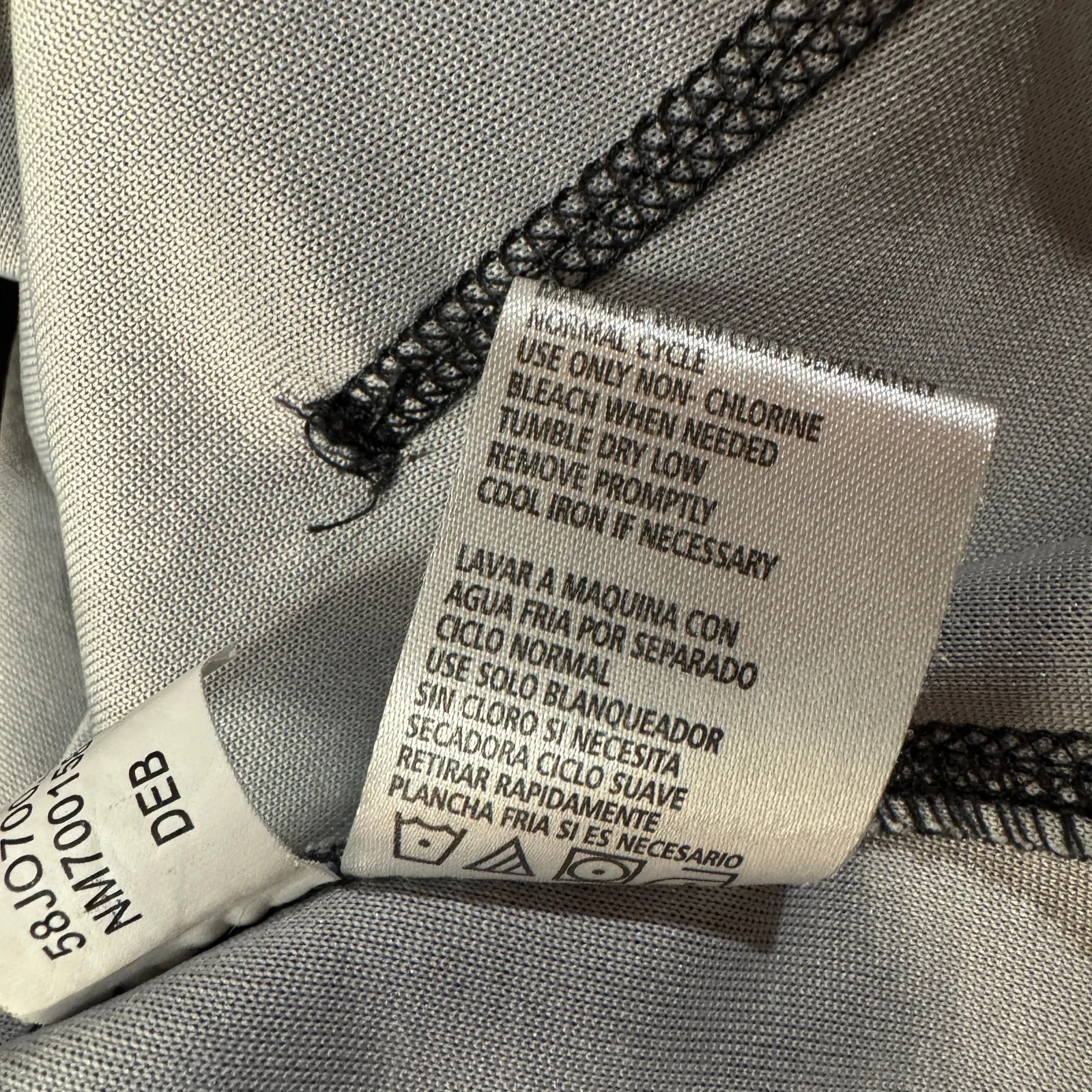 NFL Team Apparel Denver Broncos Womens XX-Large Jacket Full-Zip Hooded Pockets - Image 11