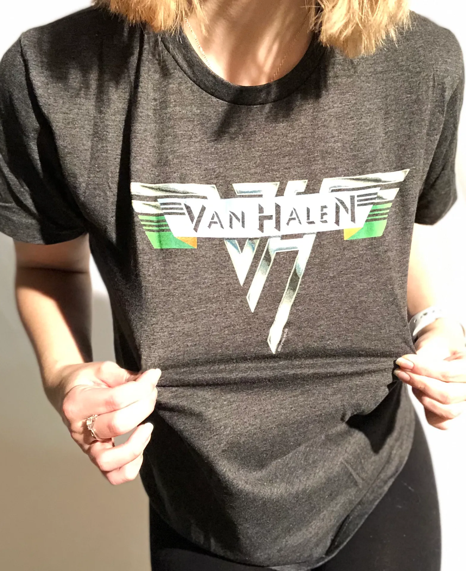 Van Halen Tee Gray - Image 4