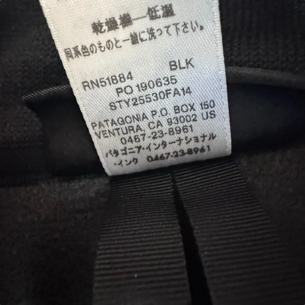 Patagonia W's Women's Better Sweater Jacket 25530 Black Multi Pocket Zip Up Sz S - Image 4