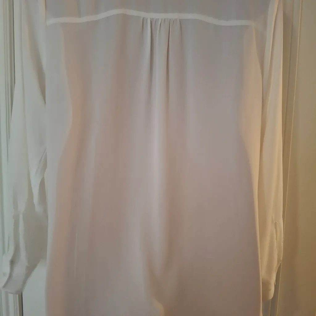 Maurices XXL Cream Button-Up Blouse - Image 8