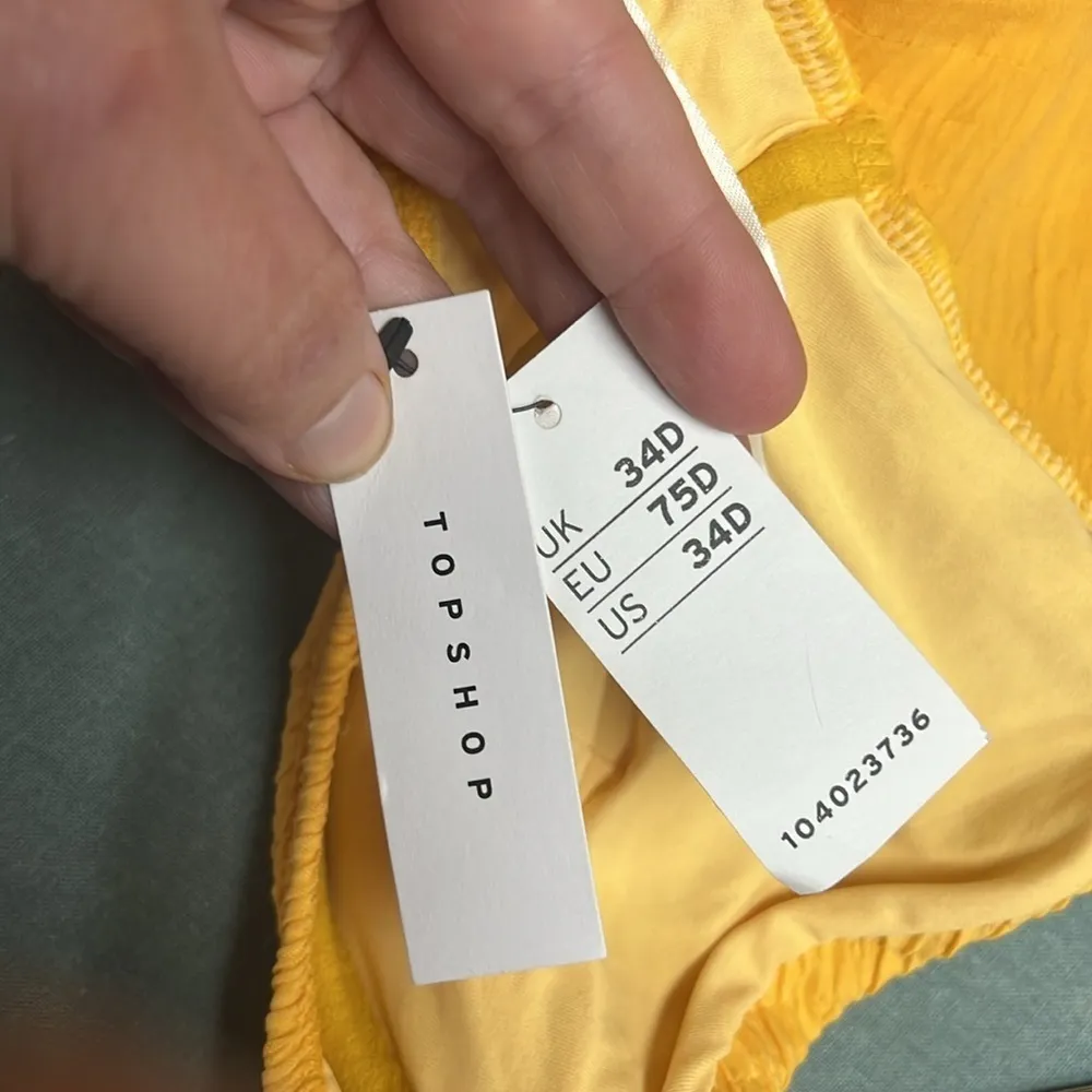 Topshop Shirred Underwire Bikini Top - Image 8