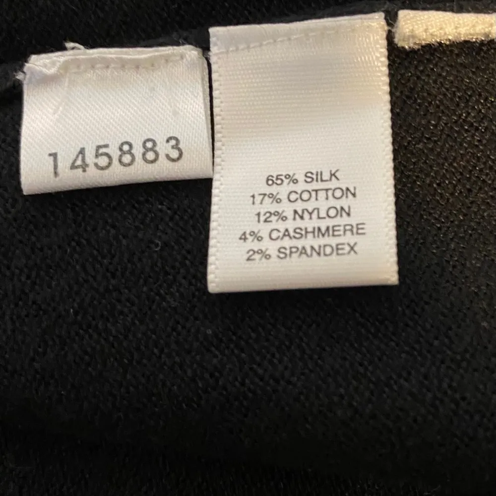 Ann Taylor || Black beaded sleeveless sweater - Image 5