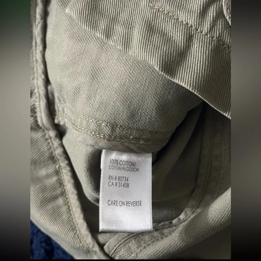 BCBG MAXAZRIA Women’s Denim‎ Military Style Jacket Patches Size Small - Image 8