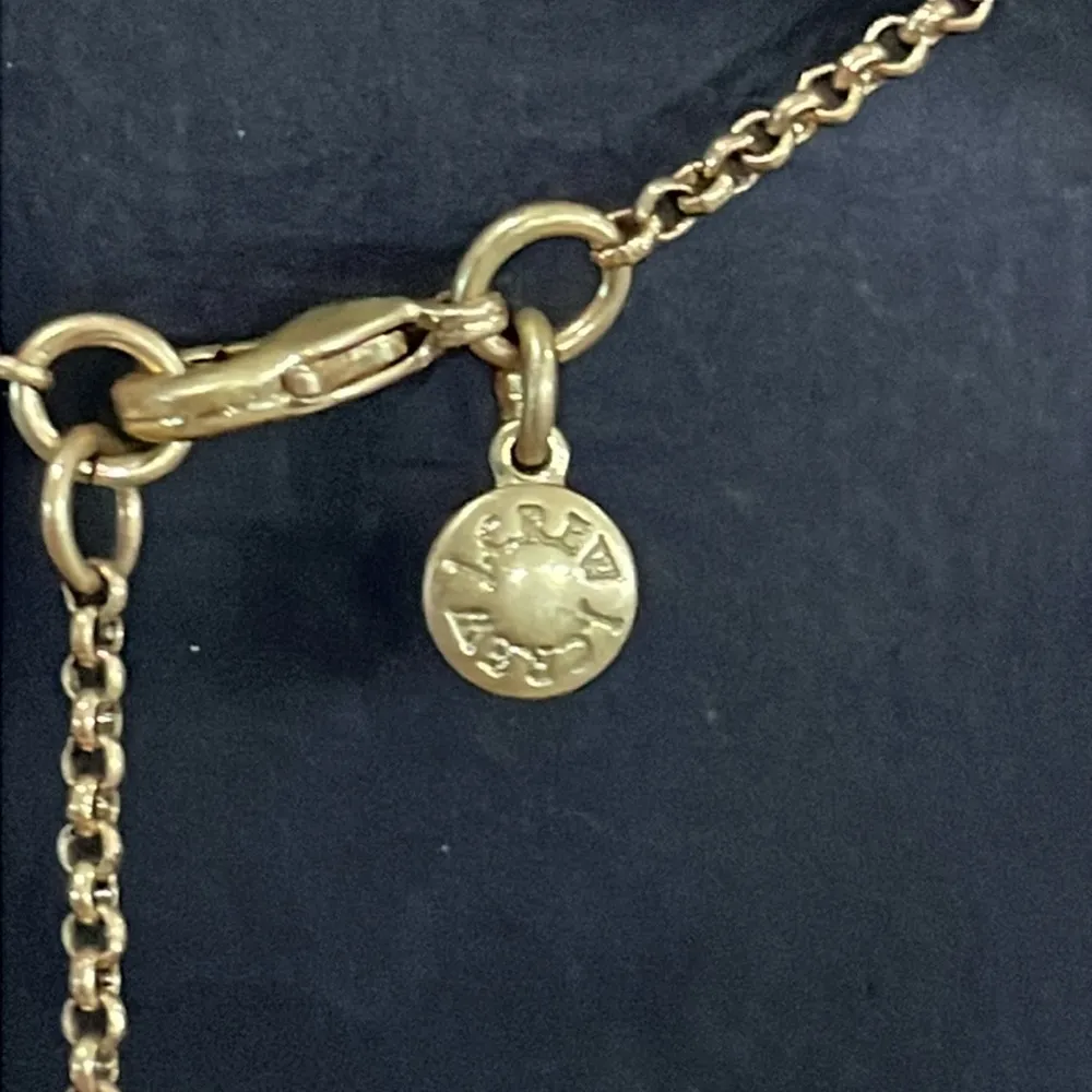 J. Crew Factory Tortoise Disc Pendant Necklace Gold - Image 5