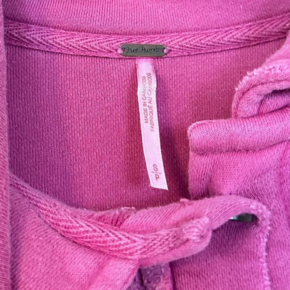 FREE PEOPLE We the Free Ruby Jacket in Pink Envy Size Small - Image 8