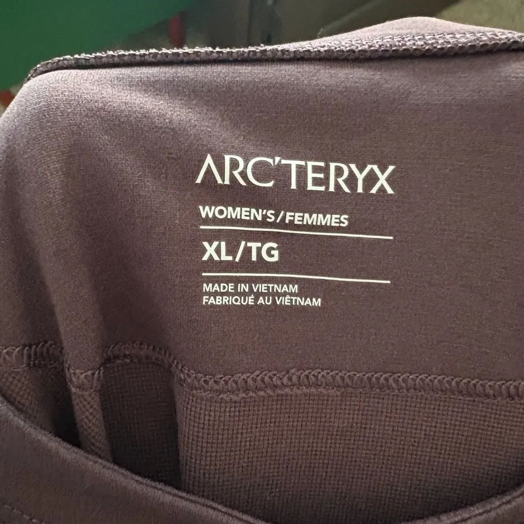 Arcteryx Motus Reddish Brown Hoodie Women's Xlarge Minimal Lightweight Hike Red Size XL - Image 6