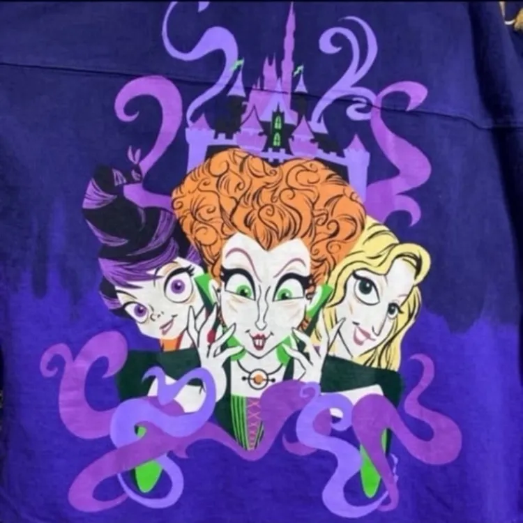 Disney parks hocus pocus purple ombre spirit jersey S - Image 2