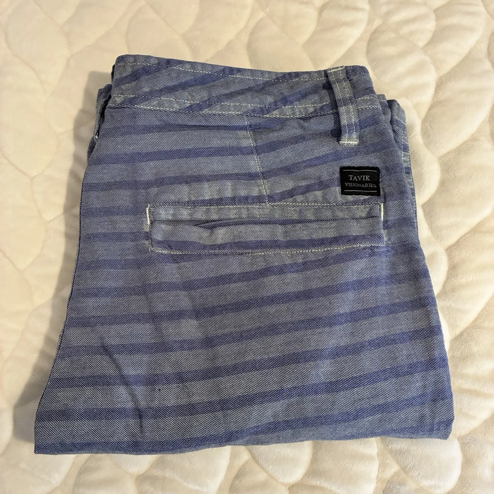 Tavik Modern Beach Culture Blue‎ Heather Holbrook Shorts Mens Size 32 Casual Blue - Image 2