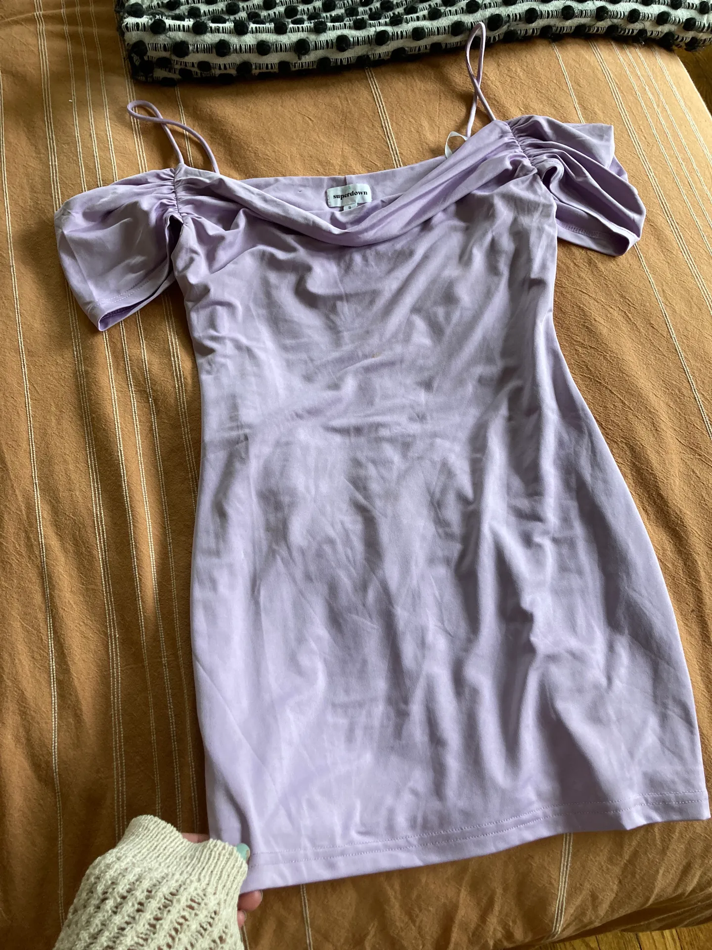 superdown Lavender Mini Dress - Image 5